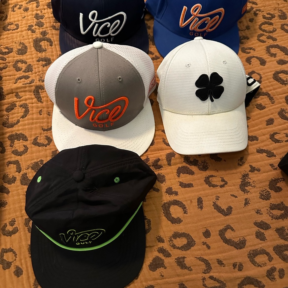 Golf Hats Lot